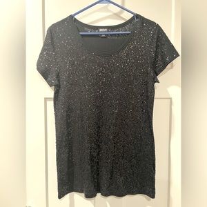 DKNY SEQUINED TOP